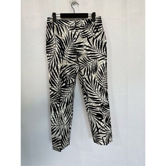 Doncaster Palm Leaf Ankle Pants - Picture 1 of 9